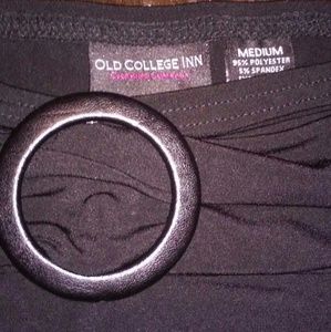 3/$15 6/$25 Black Spandex Midi Skirt